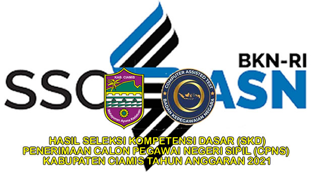 Penguman Hasil SKD CPNS Kabupaten Ciamis Tahun 2021